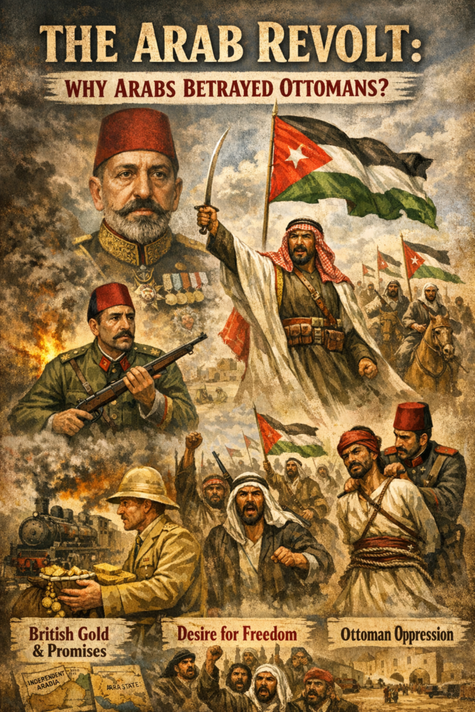The Arab Revolt: Why Arabs Betrayed Ottomans?