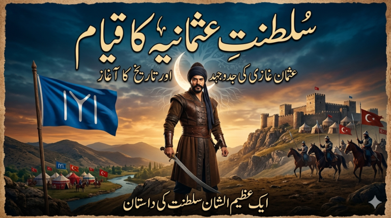 سلطنتِ عثمانیہ کا قیام: عثمان غازی کی جدوجہد اور ایک عظیم الشان تاریخ کا آغاز